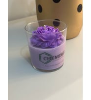 Chemdle Lavanta Kokulu Şakayık 280cc Bardak Mum