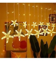 pilelistore Yıldız Perde Led Günışığı Fişli
