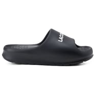 Lacoste Womens Slide Croco 2.0 Evo Black Kadın Terlik Siyah