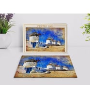 BK Home Yağlıboya Tasarımlı 1000 Parça Profesyonel Puzzle-2