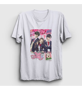 Presmono Unisex Beyaz Anime True Beauty T-Shirt 473698tt