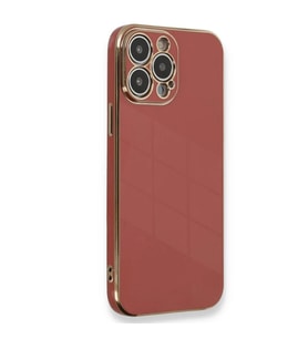 Apple iPhone 15 Pro Kılıf Volet Silikon - Kırmızı