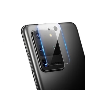 Samsung Galaxy S20 Ultra Kamera Lens Koruyucu Esnek Kırılmaz İnce Nano Cam Filmi (Renksiz)