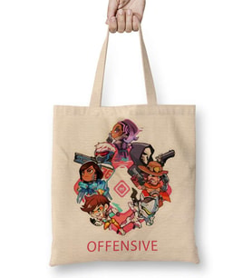 Overwatch Offensive Bez Çanta Uzun Saplı