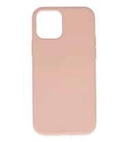 Newface Apple iPhone 11 Pro Max Kılıf Nano içi Kadife Silikon - Pudra