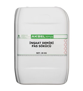 Akbel İnşaat Demiri Pas Sökücü 20 Kg