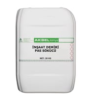 Akbel İnşaat Demiri Pas Sökücü 20 Kg