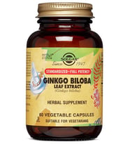Solgar Ginkgo Biloba Leaf Extract 60 Kapsül