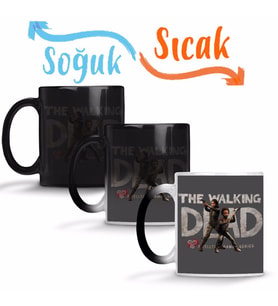 The Walking Dead Final Season Sihirli Kupa Bardak Porselen