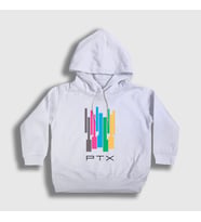 Presmono Unisex Çocuk Beyaz Colors Pentatonix Kapüşonlu Sweatshirt 74933tt (Beyaz)