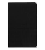DEFFTER JUST SIMPLE SOFT ESNEK KAPAK İPLİK DİKİŞLİ 13x2.5cm KARELİ DEFTER 96 YP. - BLACK