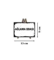 Ahşap Retro Masa Üstü Mdf Akıllı Tablo , Komik Sözler , Duvar Yazıları , Edebiyat - Akıllı194