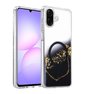 Northcity Onegif Samsung Galaxy A07 4G Uyumlu Lotus Simli Magsafe Kapak - Siyah