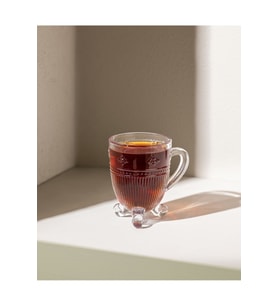 Abeille 4'lü Çay Fincanı - Şeffaf - 170 ml