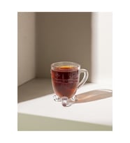 Abeille 4'lü Çay Fincanı - Şeffaf - 170 ml