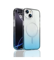 Apple iPhone 13 Uyumlu Kılıf M-Safe Şarj Özellikli Zore Septik Silikon Kapak (Turkuaz)