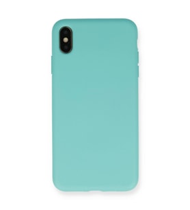 Apple İphone Xs Max Kılıf Nano İçi Kadife Silikon - Turkuaz