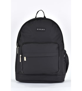 Sisley Okul Sırt Çantası Unisex Çok Gözlü Günlük Seyahat Sırt Çantası Siyah 12913