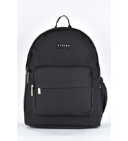 Sisley Okul Sırt Çantası Unisex Çok Gözlü Günlük Seyahat Sırt Çantası Siyah 12913