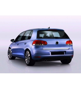 Volkswagen Golf Uyumlu 6 Krom Bagaj Alt Çıta 2010-2013 (Karışık)