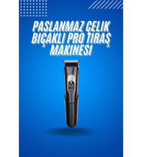 Ense Kesme Makinesi Şarjlı Saç Sakal Tıraş Makinesi Taşınabilir