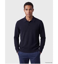 LCW Vision Lacivert Polo Yaka Erkek Triko Kazak