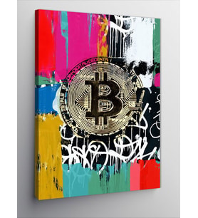 Kanvas Tablo Bitcoin