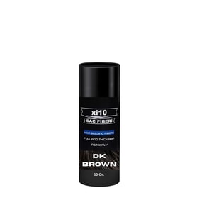 xi10 50 Gr. Koyu Kahve (Dark Brown ) Saç Tozu Topik Hair Fiber Keratin