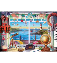 Educa Puzzle 20256 - 1000 Liman Hayatı Puzzle - Life in The Harbor
