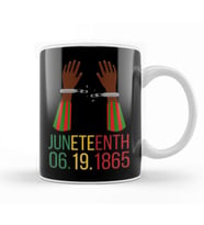 Juneteenth GIFS 2021 Kupa Bardak Porselen