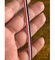 05 CM RENKLİ DİKİŞ BİDE DÜZ ŞERİT DİKİŞ GİYİM ÇANTA AKSSUARI (1METRE)