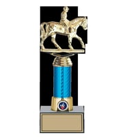 ODAK KUPA - Figürlü Kupalar - At / Binici Figürlü Kupalar FG-005 B - 28 cm