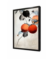 Tablosan Modern Çiçek Çerçeveli Cam Tablo
