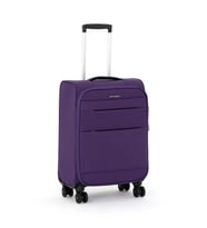 Pierre Cardin Ultra Light Hafif Lüx Kumaş Kabin Boy Valiz Mor 04PC4200