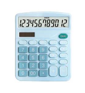 PM-24066 12 Basamaklı Solarlı Elektronik Hesap Makinesi