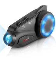Powermaster Maxto M3 1080P Kameralı Motosiklet Bluetooth Intercom Kulaklık (6 Kişi Destekli)