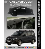 RENAULT KANGOO EXPRESS (2021-2024) Torpido Örtüsü Ön Göğüs Koruma Torpido Koruma Araca Özel Tam Uyum