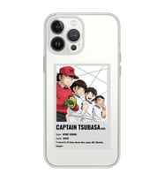 Iphone 12 Pro Uyumlu Tsubasa Poster Tasarımlı Şeffaf Telefon Kılıfı