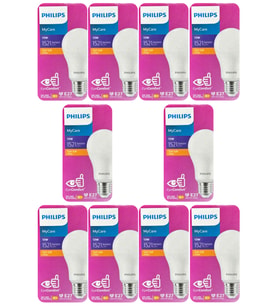 (10 Adet) Philips 13W Sarı Işık E27 Duylu (Kalın Duy) Led Ampul