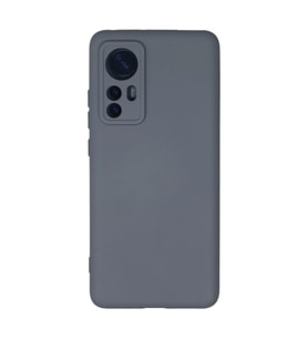 Xiaomi Mi 12 Kılıf Nano İçi Kadife Silikon - Gri