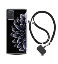 Samsung a71 A72 A73 A7 A9 2018 C7 C9 Kılıf Boyun Askılı Silikon Çiçekler 1639