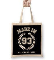1993 Made In 93 All Genuine Parts Bez Çanta Uzun Saplı