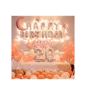 Çıtıpıtıstore Happy Bırthday Doğum Günü Lüks Set