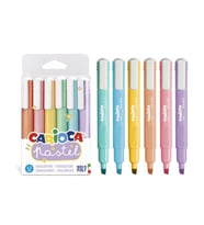 Carioca Pastel Highlighter İşaretleme Kalemi 6 Renk 