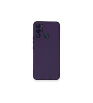 Tecno Pova Neo Kılıf Nano içi Kadife Silikon - Mor