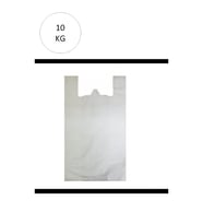 Beyaz Atlet Poşet Mini Boy 20x34 cm Takriben 2.350 Adet 10 Kg