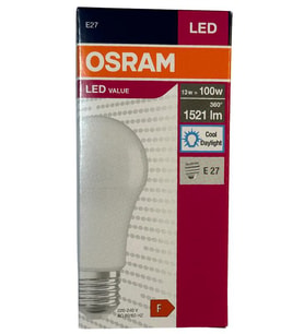 Osram 13W (100W) 6500K (Beyaz Işık) E27 Duylu Led Ampul