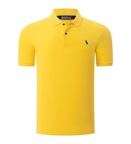T8561 DEWBERRY ERKEK TSHIRT-DÜZ SARI (Karışık)