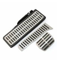 Seat Leon otomatik pedal seti geçmeli tip 2006-2012 arası modeller (Gri)