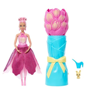 Barbie Petal Pop Pembe Lale JMF56-JMF57